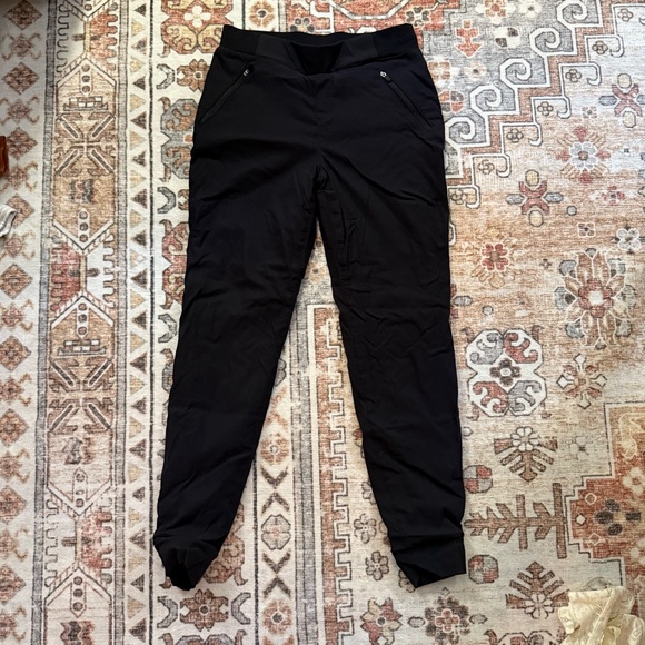 Eddie Bauer Black Warm Fleece Pants - Picture 2 of 6